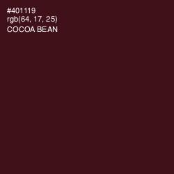 #401119 - Cocoa Bean Color Image